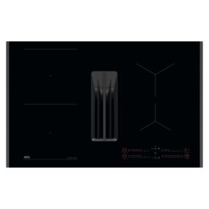 AEG 6000 Series 80 cm 4 Zone Venting Induction Hob - Black