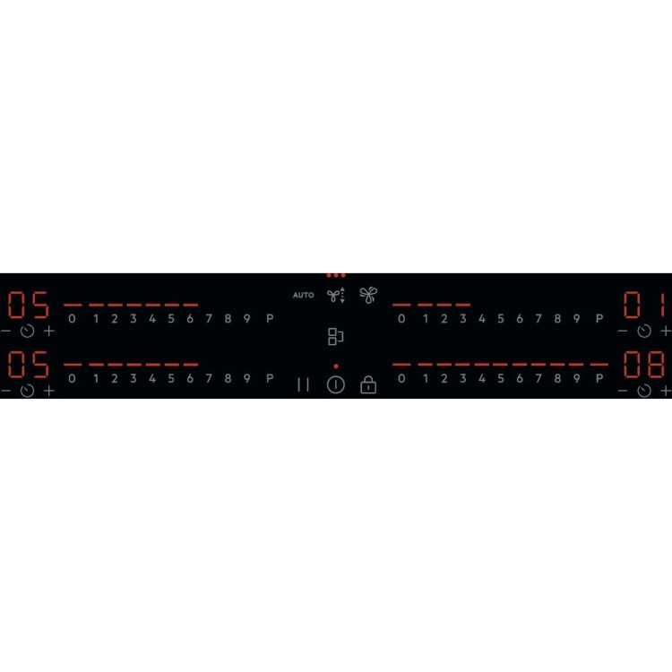 AEG 6000 Series 80 cm 4 Zone Venting Induction Hob - Black - Image 3
