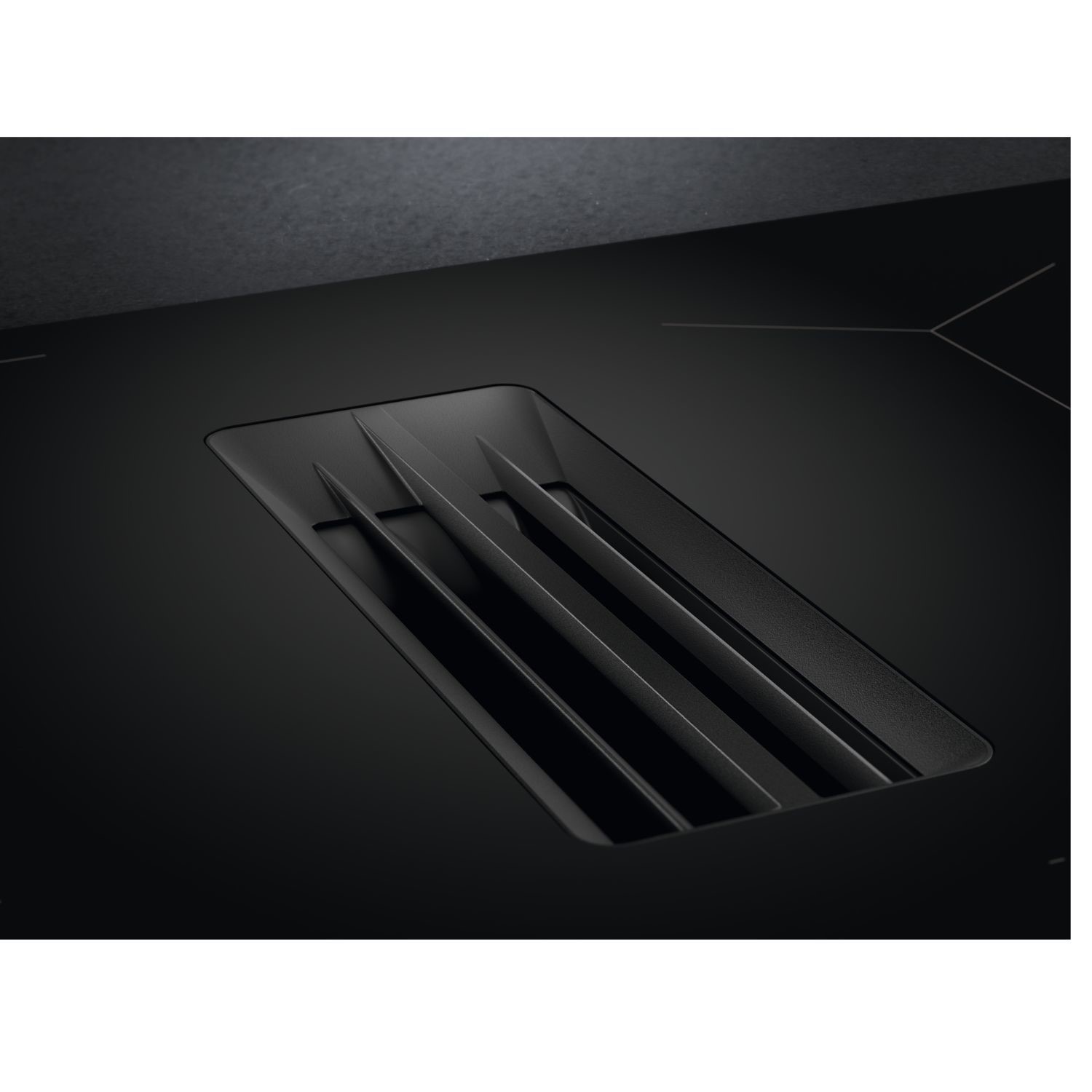 AEG 6000 Series 80 cm 4 Zone Venting Induction Hob - Black - Image 4