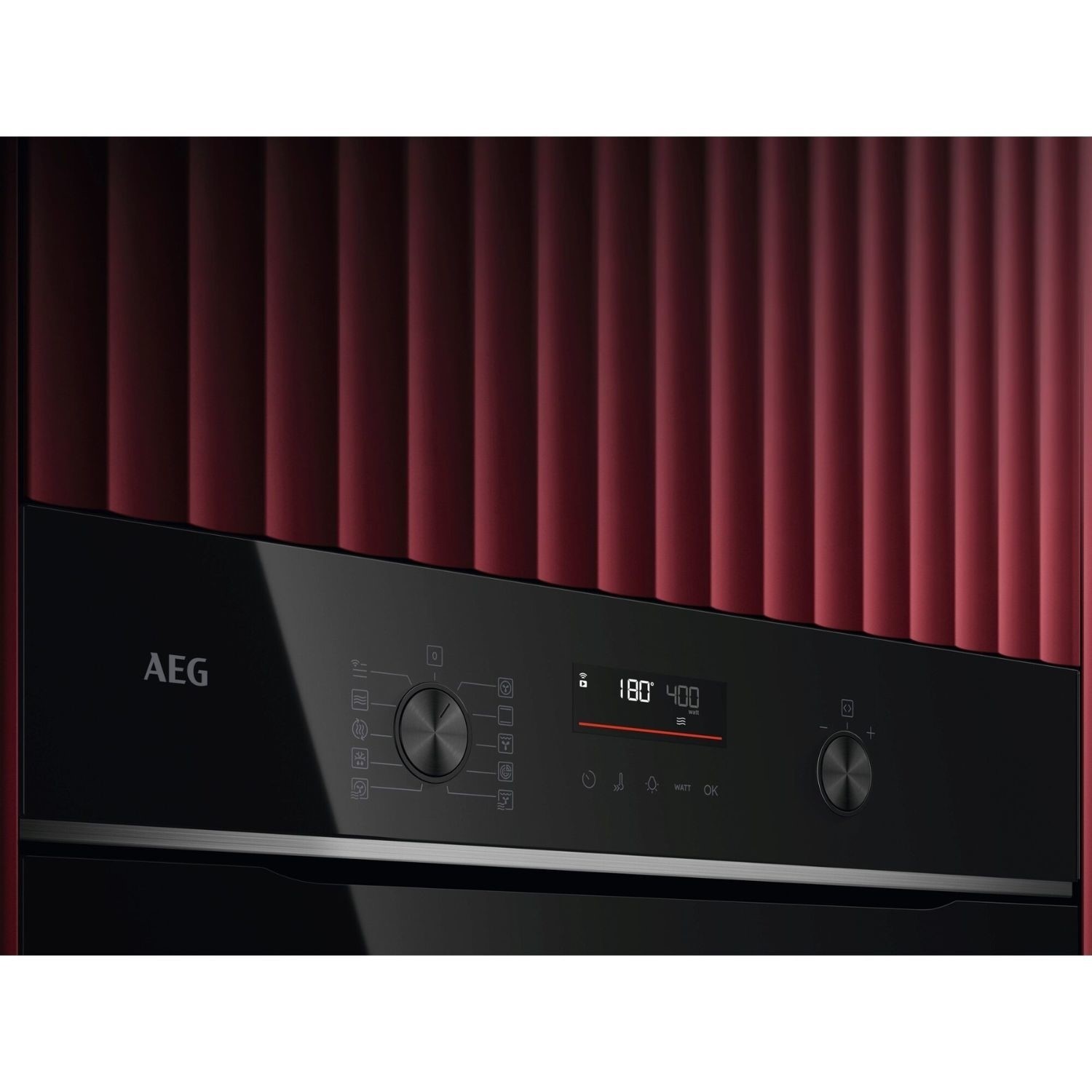 AEG 6000 Series CombiQuick Built-In Combination Microwave Oven - Black - Image 3