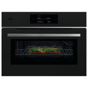 AEG 8000 Series MealAssist Built-In Combination Microwave Oven - Matt Black