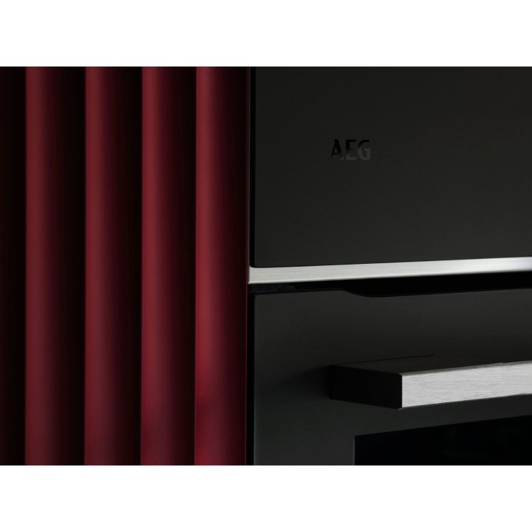 AEG 8000 Series MealAssist Built-In Combination Microwave Oven - Matt Black - Image 3