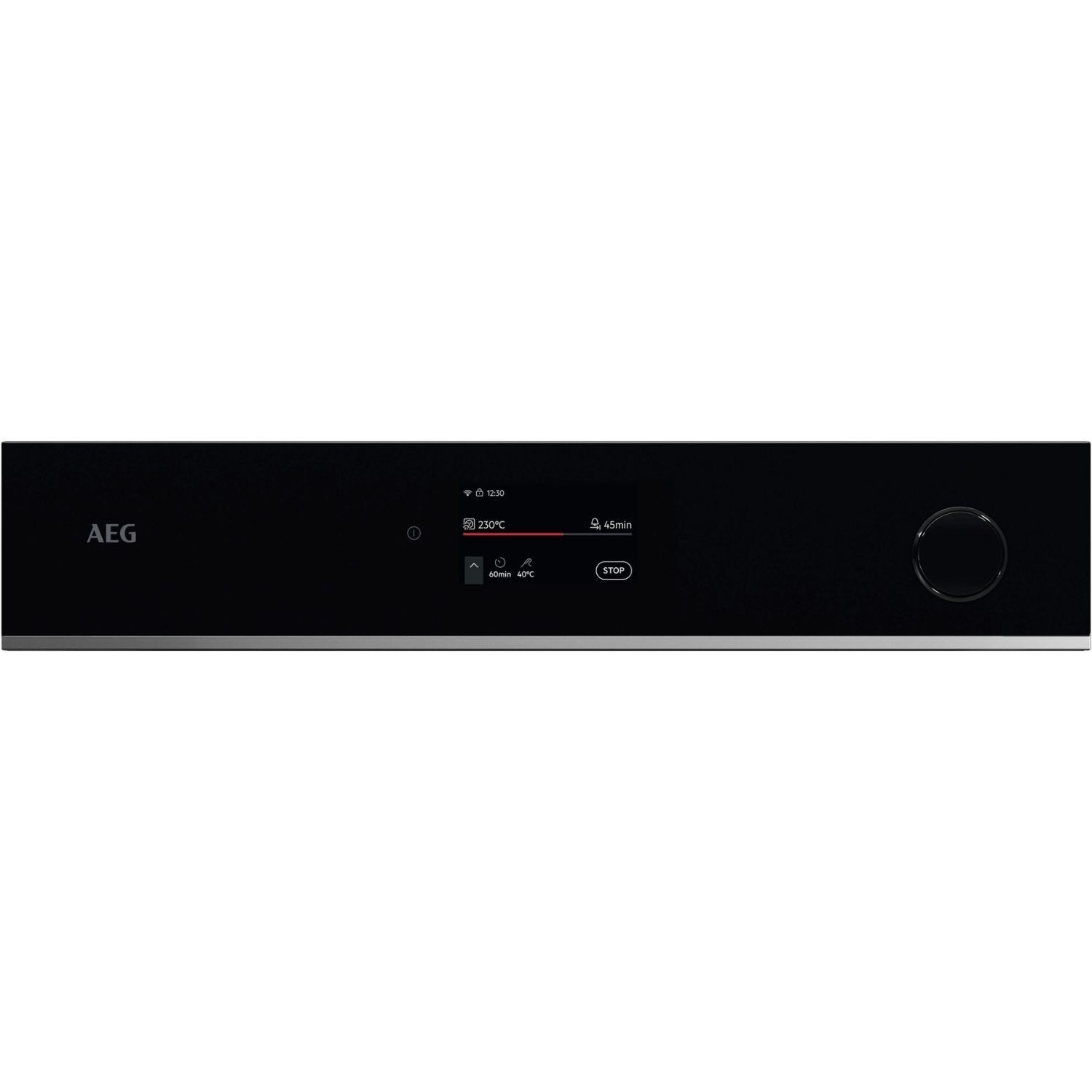 AEG 7000 Series SteamCrisp Electric Single Oven - Black - Image 2