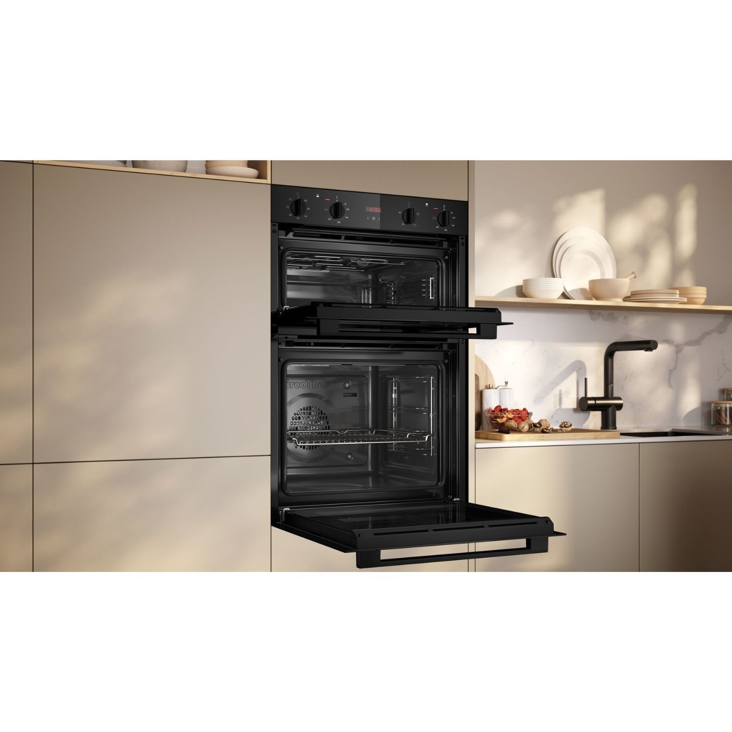 Neff N30 Electric Built-In Double Oven - Black - Image 4