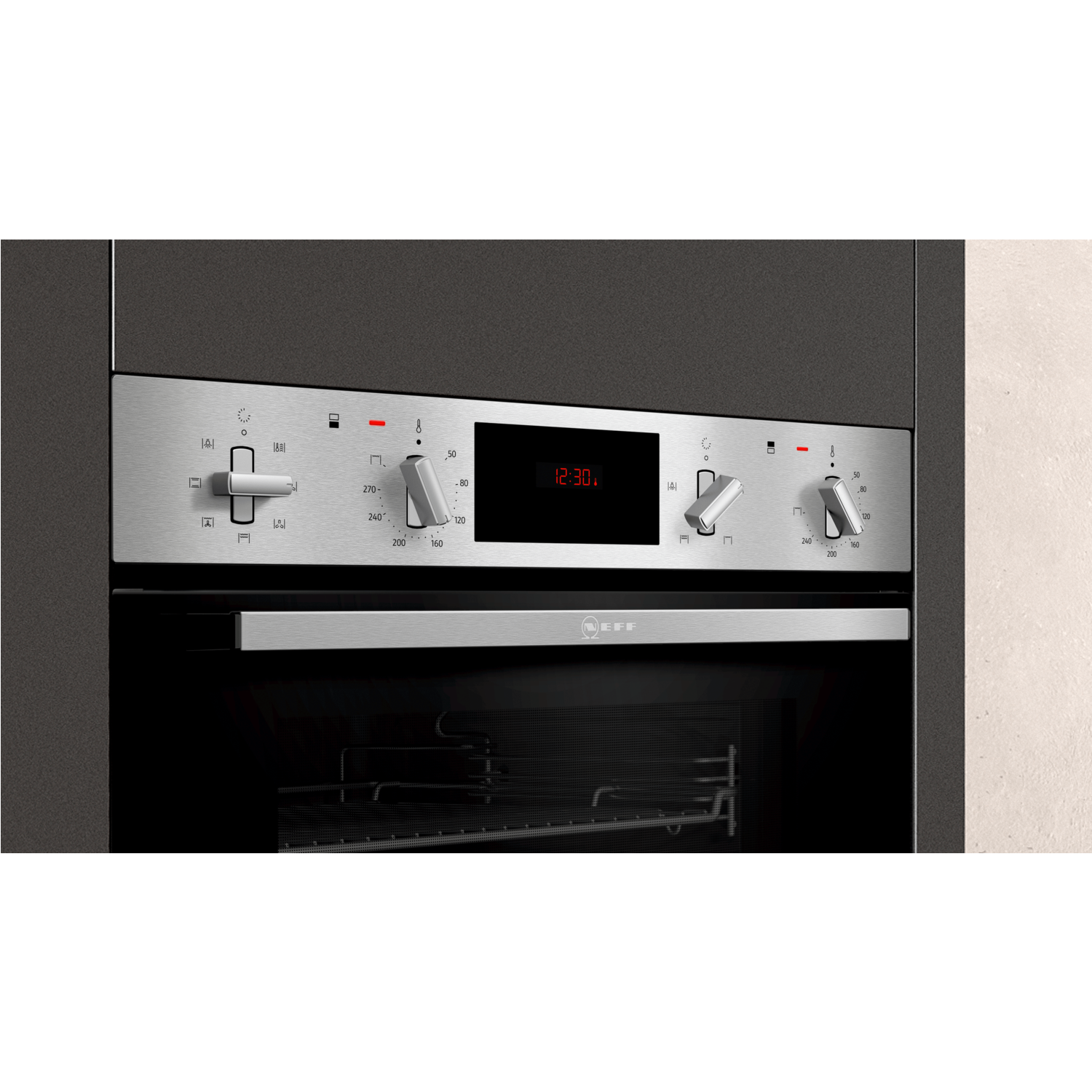 Neff N30 Built-In Electric Double Oven - Stainless Steel - Image 3
