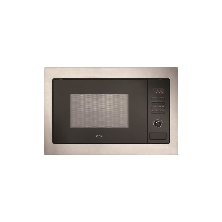 CDA Built-In 900W Microwave - Stainless Steel
