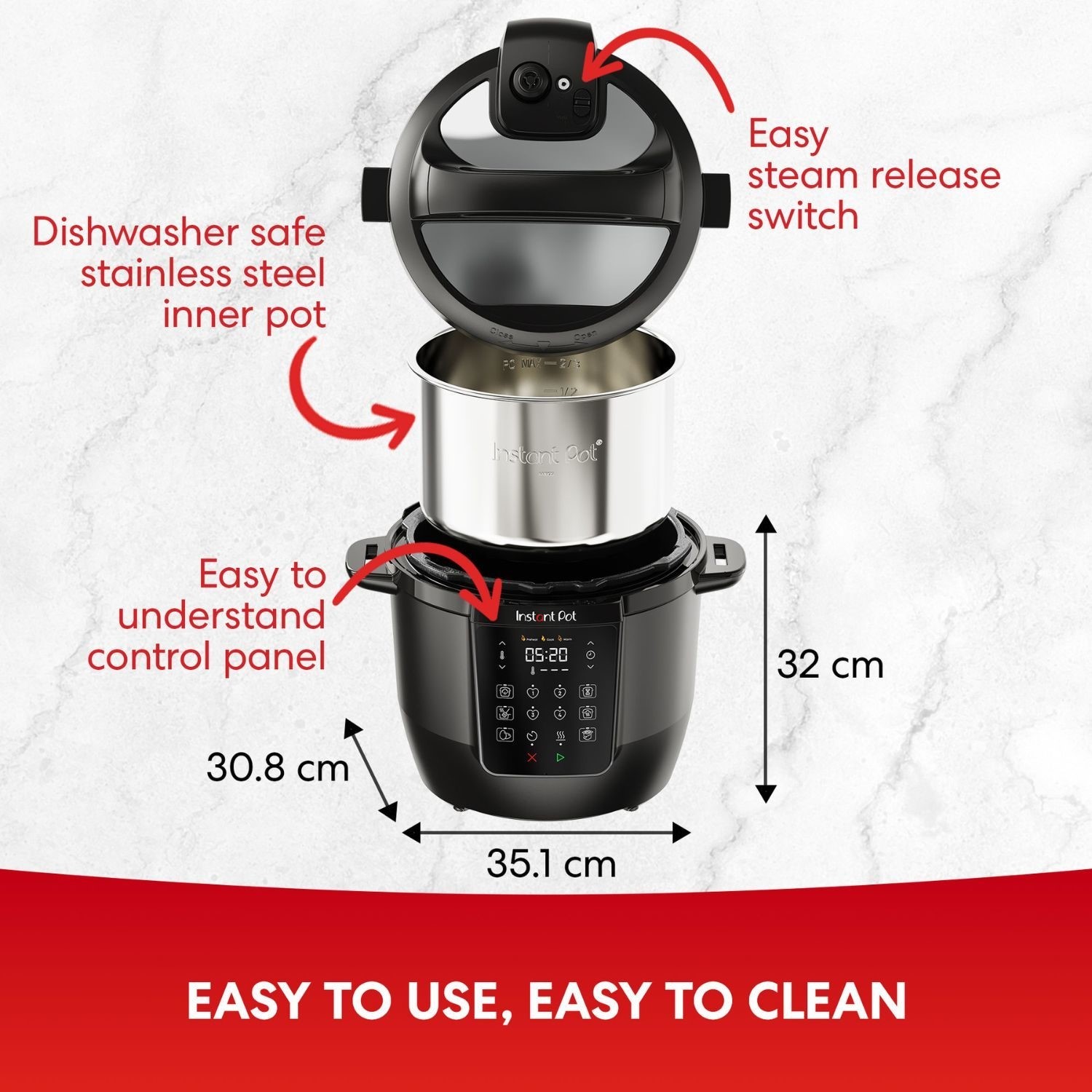Instant Pot 5.7L Multi-Cooker - Image 4