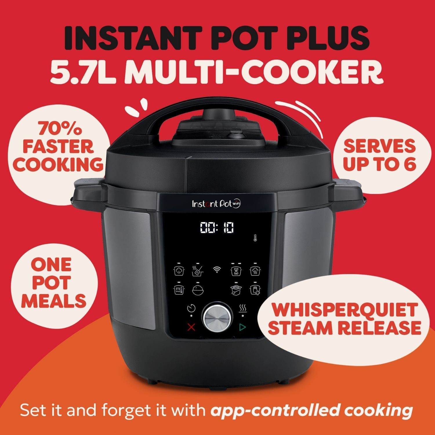 Instant Pot Plus 5.7L Multi-Cooker - Image 8