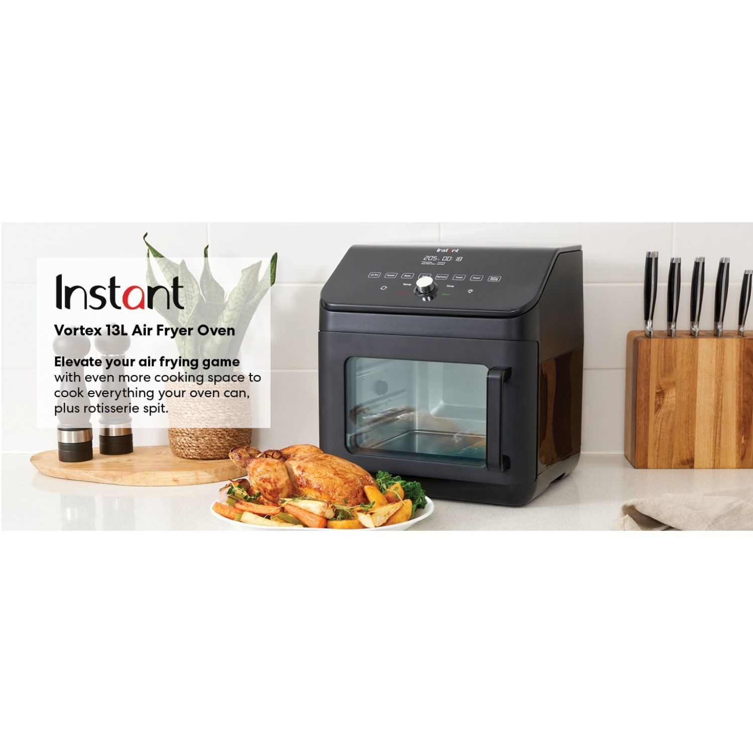 Instant Pot Vortex Plus 13L Air Fryer Oven - Black - Image 2