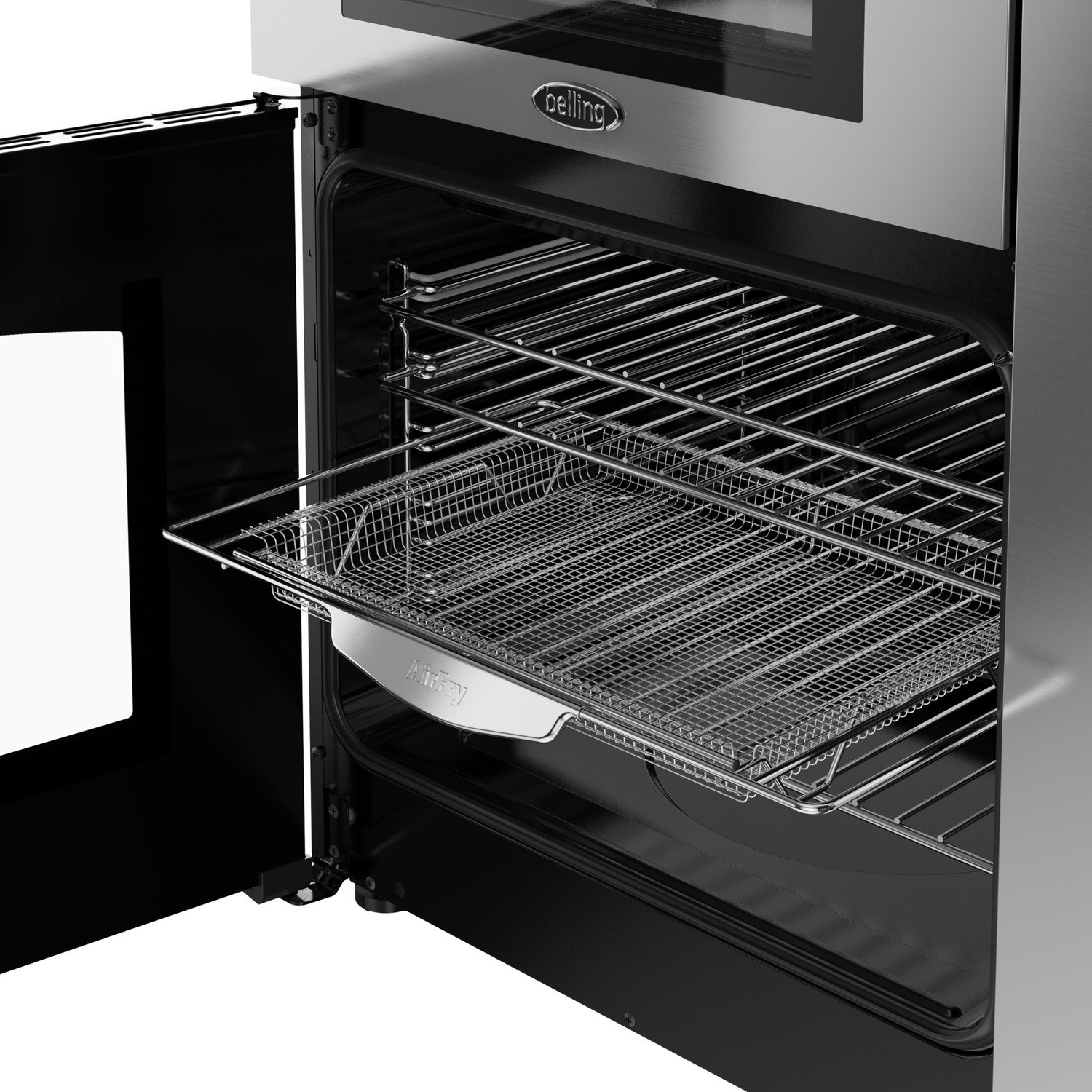 Belling Cookcentre 90cm Electric Induction Range Cooker - Stainless Steel - Image 5