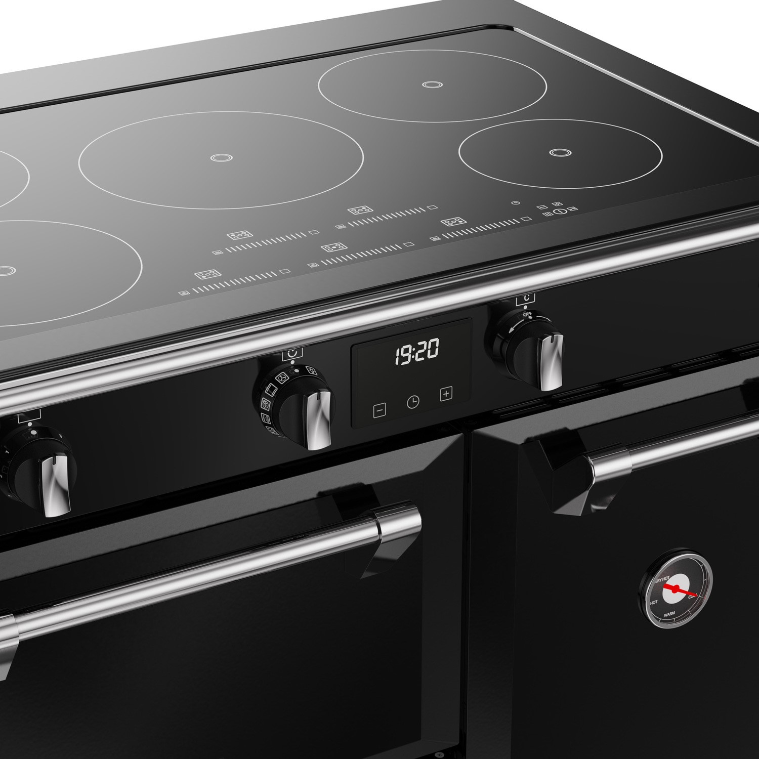 Stoves Richmond 90cm Electric Induction Range Cooker - Black - Image 8