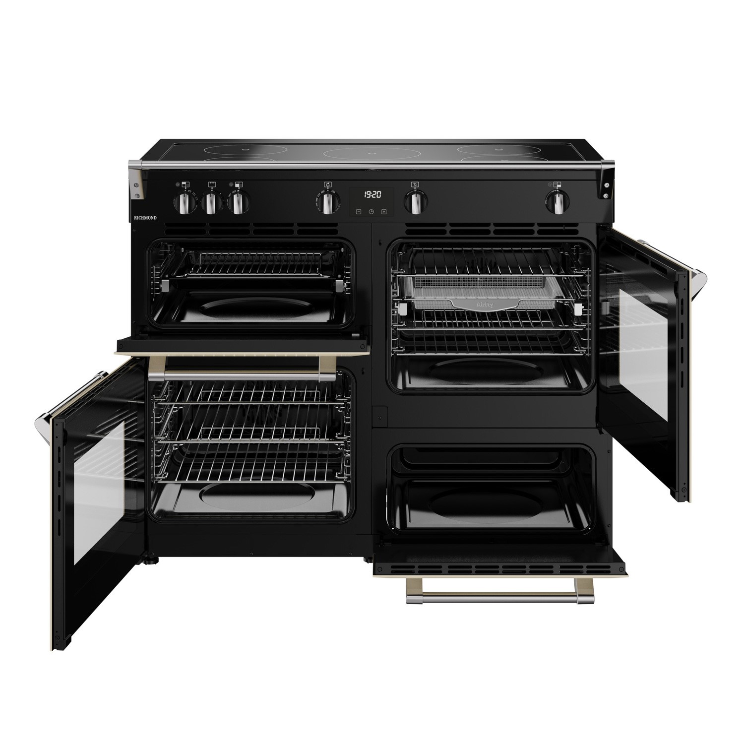 Stoves Richmond 110cm Electric Induction Range Cooker - Cream - Image 3
