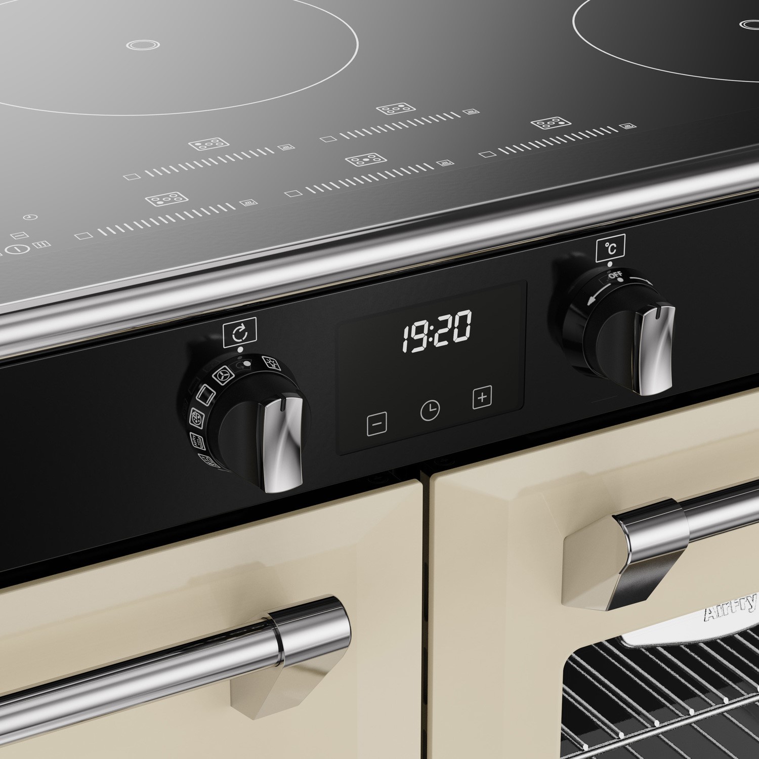 Stoves Richmond 110cm Electric Induction Range Cooker - Cream - Image 8