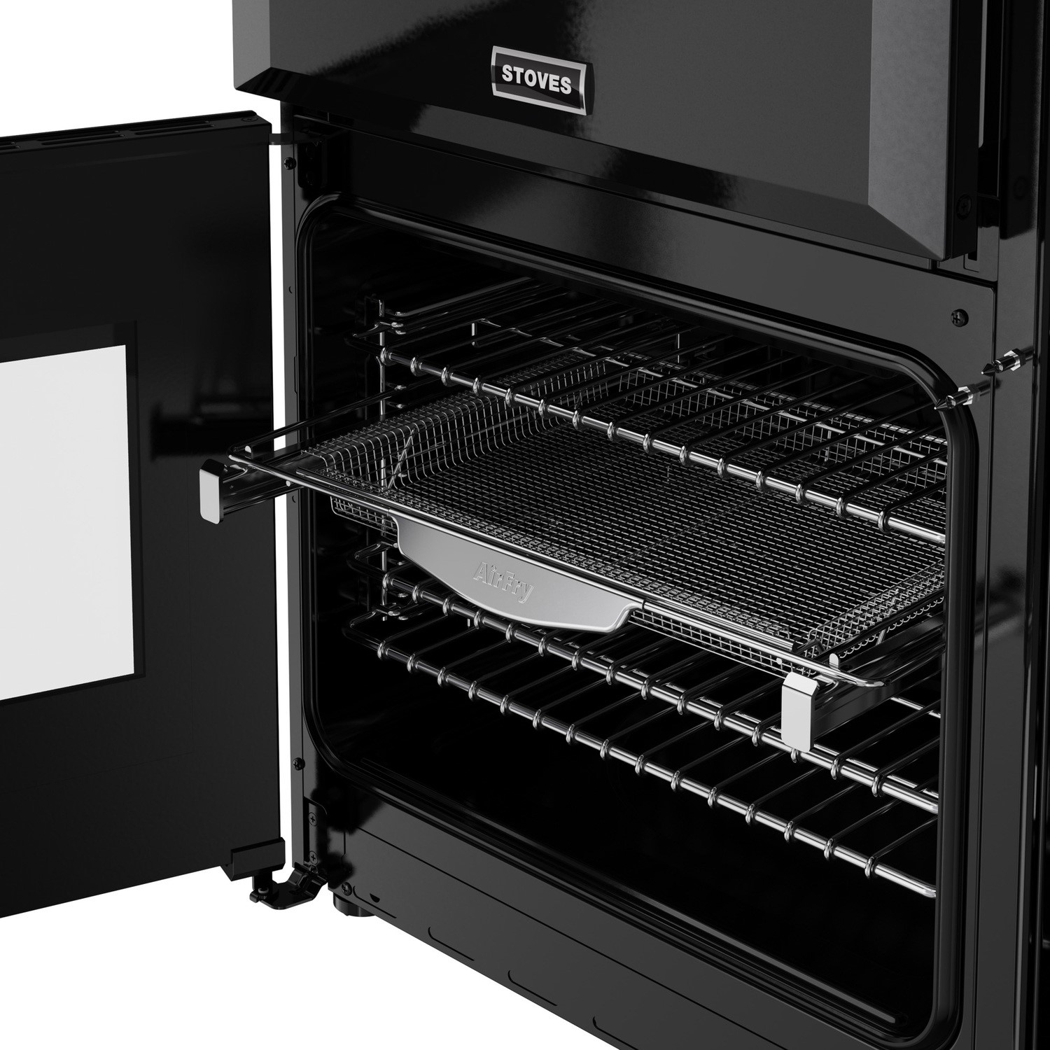 Stoves Richmond DX 90cm Electric Induction Range Cooker - Black - Image 7