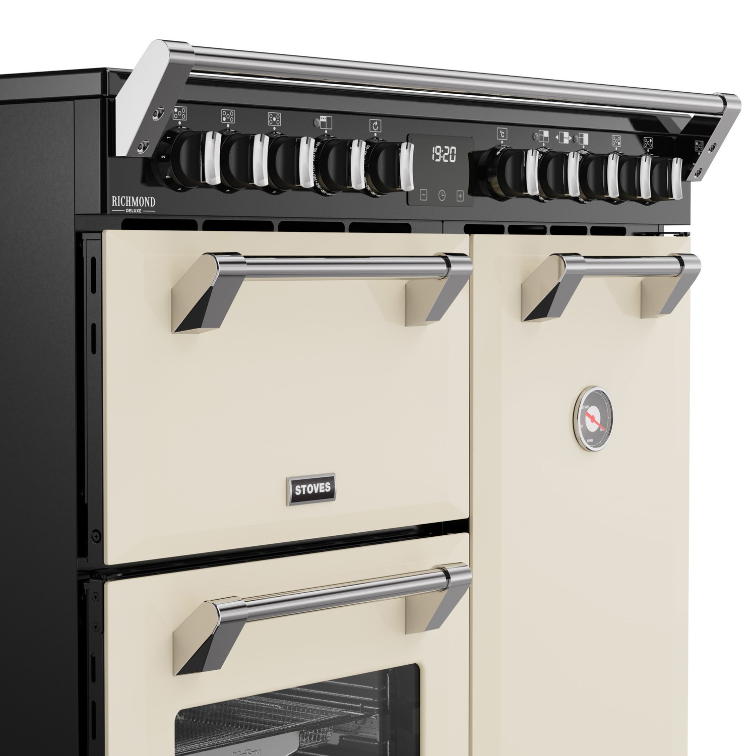 Stoves Richmond DX 90cm Electric Induction Range Cooker - Cream - Image 5