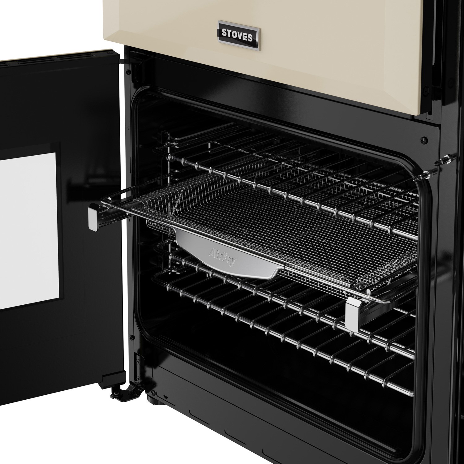 Stoves Richmond DX 90cm Electric Induction Range Cooker - Cream - Image 7