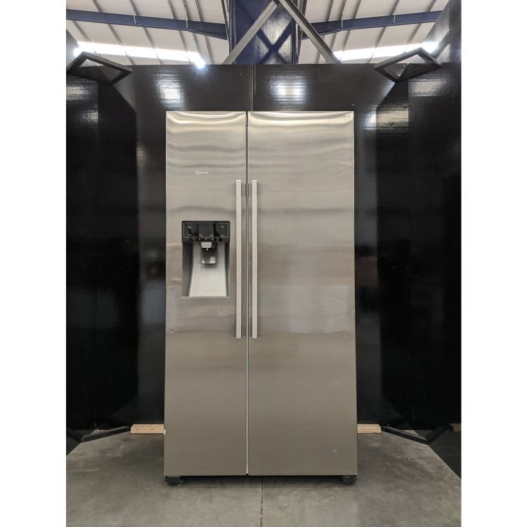 Refurbished Neff N70 KA3923IE0G Freestanding 533 Litre American Frost Free Fridge Freezer With Ice & Water Dispenser Stainless Steel - Image 10