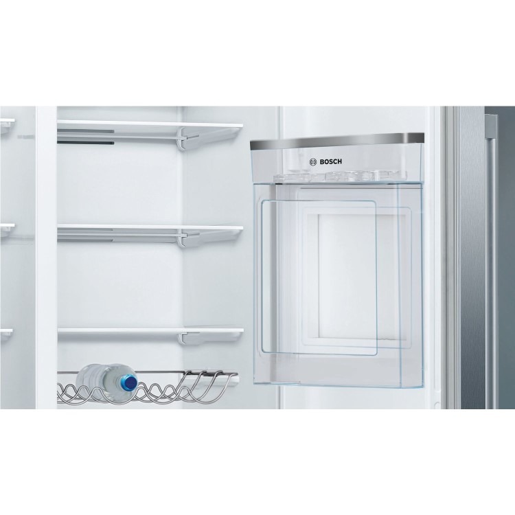 Refurbished Neff N70 KA3923IE0G Freestanding 533 Litre American Frost Free Fridge Freezer With Ice & Water Dispenser Stainless Steel - Image 3