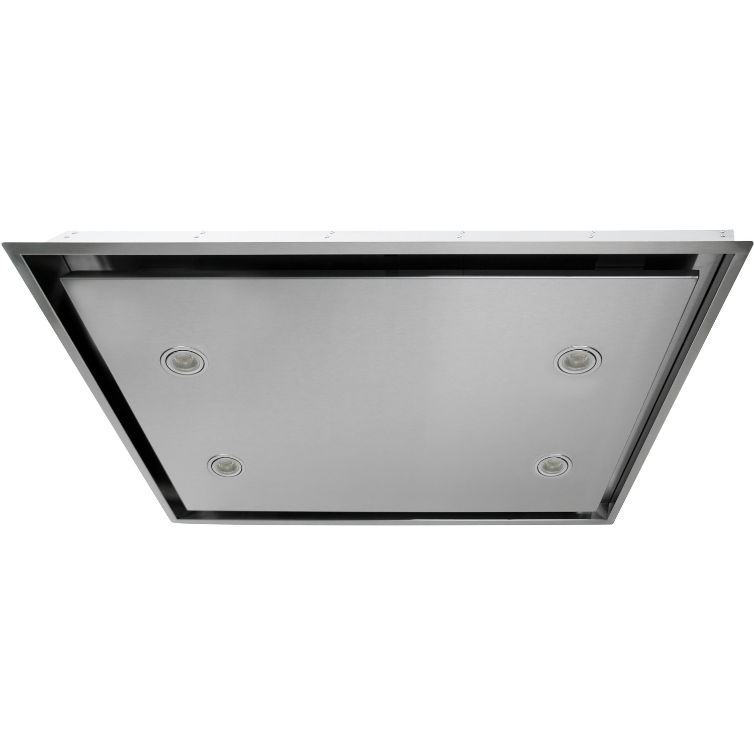 CDA 90cm Ceiling Extractor Hood - Stainless Steel - Image 4