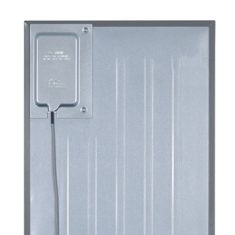 electriQ 320 Litre French Style American Fridge Freezer - Black Glass - Image 9