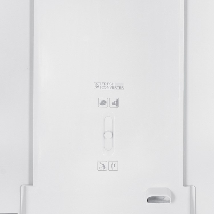 electriQ 320 Litre French Style American Fridge Freezer - Black Glass - Image 5