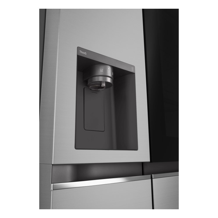 Refurbished LG InstaView GSGV81PYLL 635 Litre Frost Free American Fridge Freezer Prime Silver - Image 11