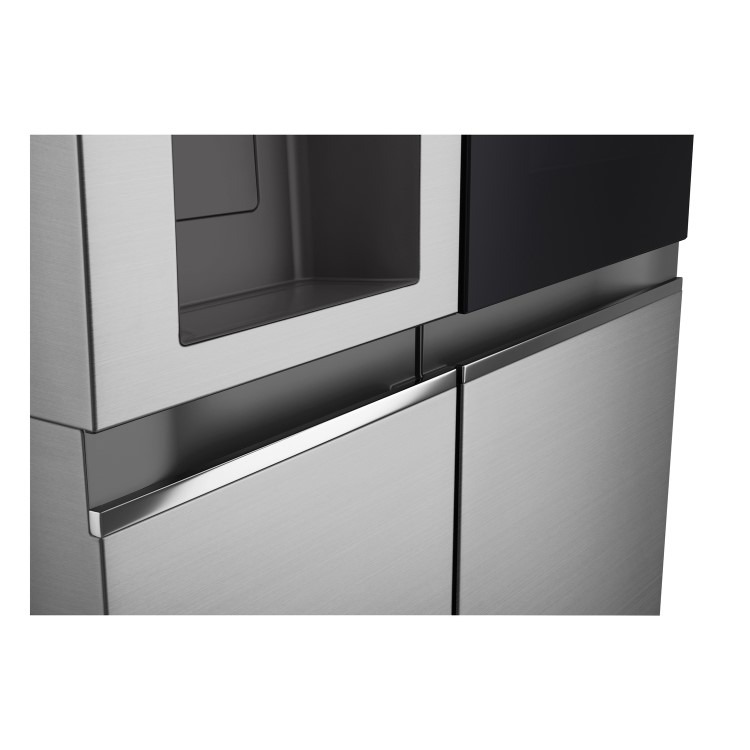 Refurbished LG InstaView GSGV81PYLL 635 Litre Frost Free American Fridge Freezer Prime Silver - Image 14