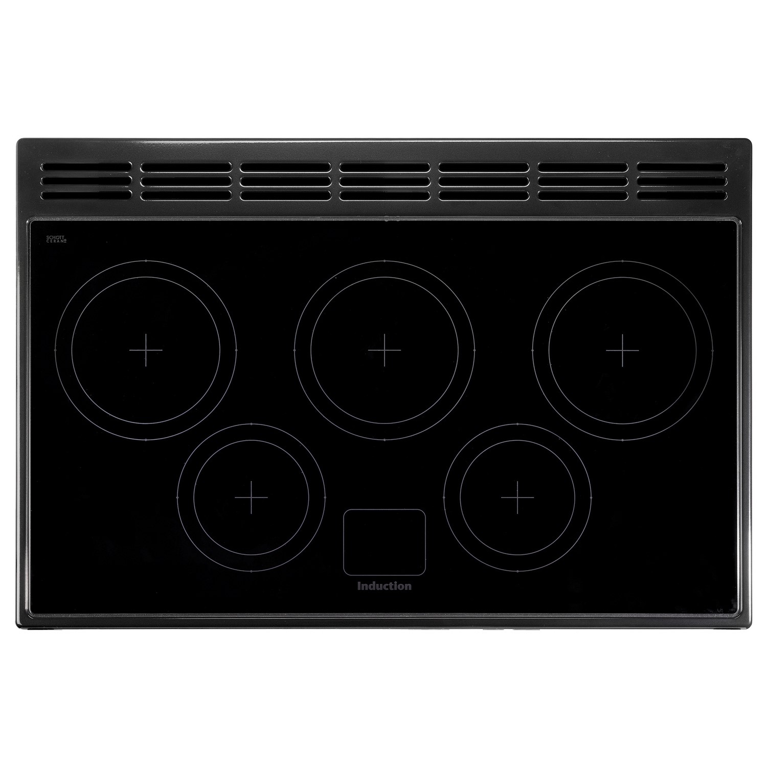 Rangemaster Professional Plus 90cm Electric Induction Range Cooker - Stainless Steel - Image 3