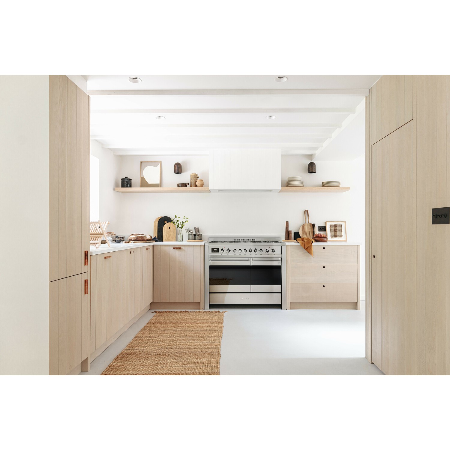 Smeg Opera 100cm Dual Fuel Range Cooker - Stainless Steel - Image 3