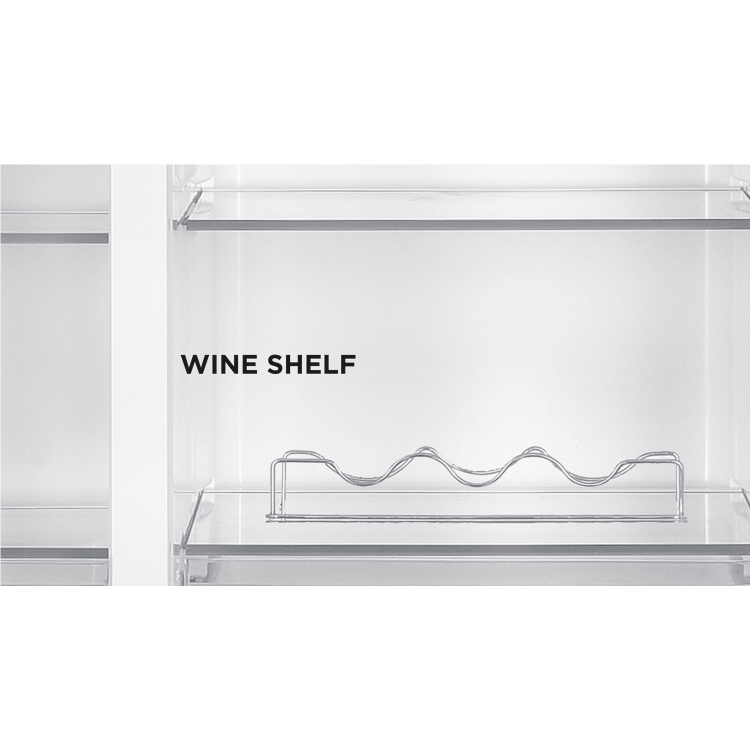 TCL 513 Litre Side-By-Side American Fridge Freezer with Water Dispenser - Stainless Steel - Image 3