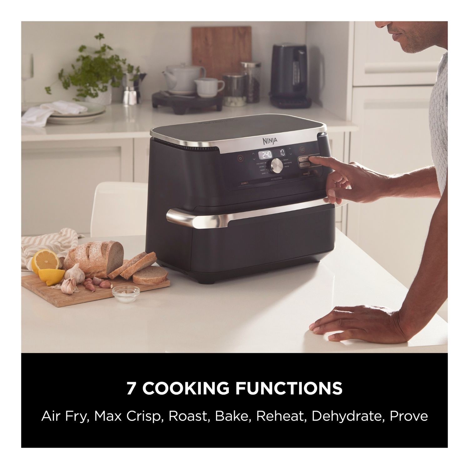 Ninja AF500UK Foodi FlexDrawer 10.4L Dual Air Fryer - Image 5