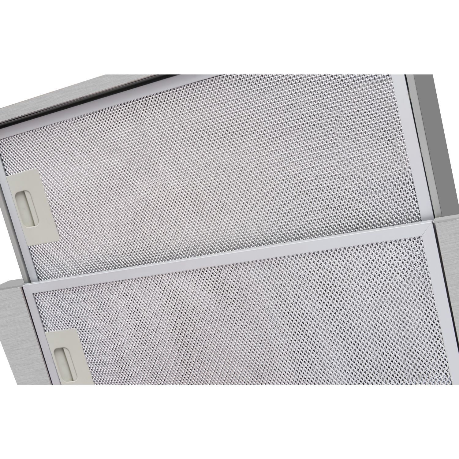 CDA 60cm Telescopic Canopy Cooker Hood - Silver - Image 5