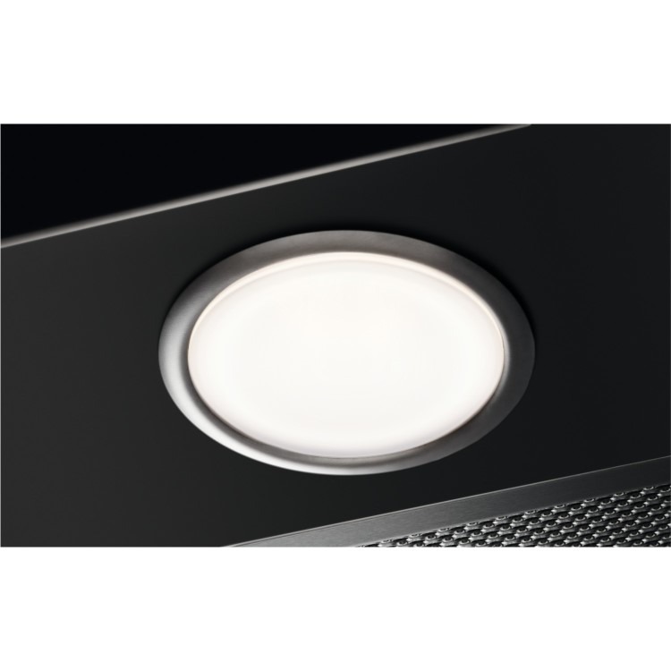 AEG 6000 Series 80cm Canopy Cooker Hood with Hob2Hood - Matt Black - Image 3