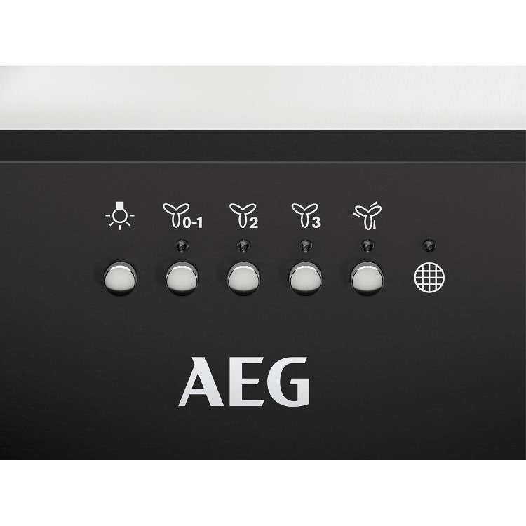 AEG 6000 Series 80cm Canopy Cooker Hood with Hob2Hood - Matt Black - Image 5