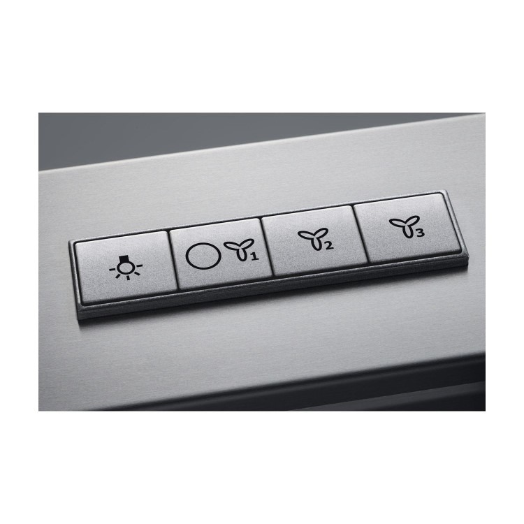 AEG 5000 Series 90cm Pyramid Chimney Cooker Hood - Stainless Steel - Image 2
