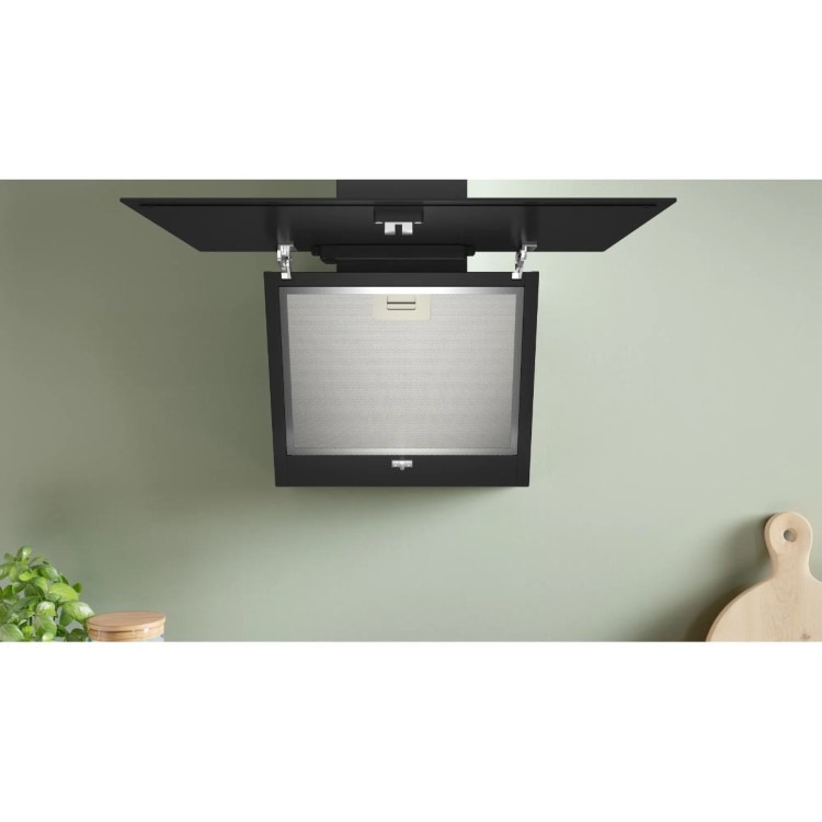Bosch Series 2 60cm Angled Chimney Cooker Hood - Black - Image 4