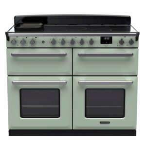 Rangemaster Estel Deluxe 110cm Induction Range Cooker - Mint + Chrome