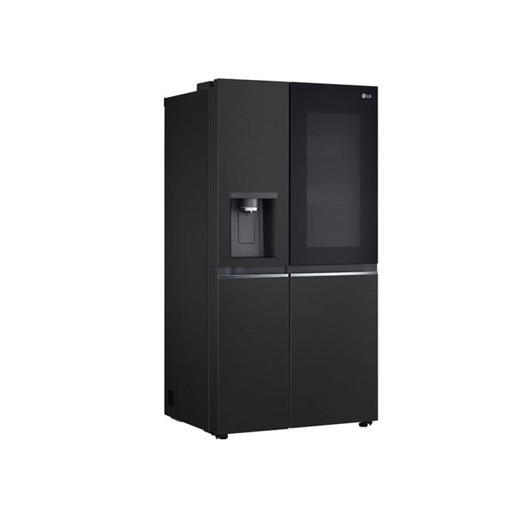 Refurbished LG InstaView GSGV81EPLD Freestanding 635 Litre Frost Free American Fridge Freezer Black - Image 2