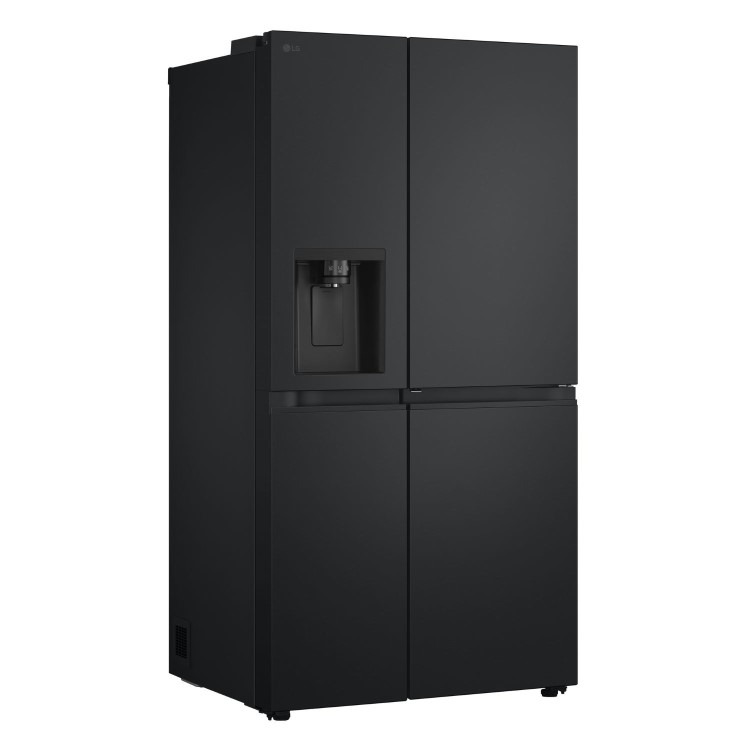 LG NatureFRESH 638 Litre Side-By-Side American Fridge Freezer - Matte Black - Image 8