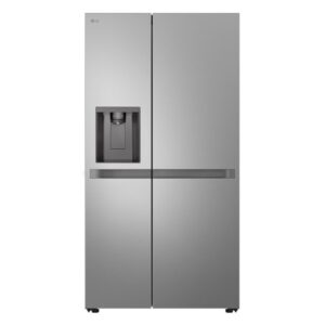 LG NatureFRESH 628 Litre Side-by-Side American Fridge Freezer - Steel
