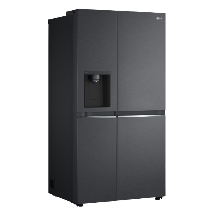 LG NatureFRESH 635 Litre Side-by-Side American Fridge Freezer - Matte Black - Image 13