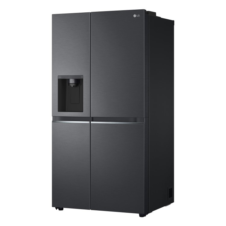LG NatureFRESH 635 Litre Side-by-Side American Fridge Freezer - Matte Black - Image 6