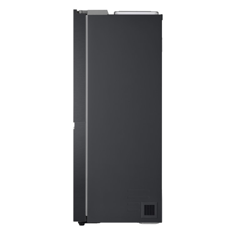 LG NatureFRESH 635 Litre Side-by-Side American Fridge Freezer - Matte Black - Image 7