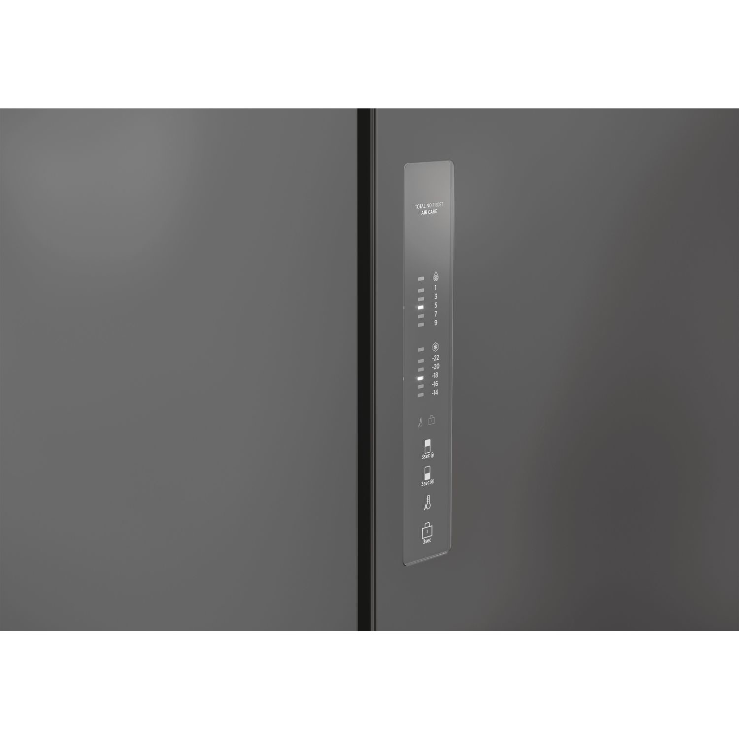 Hoover 467 Litre Four Door Freestanding Fridge Freezer - Silver - Image 7