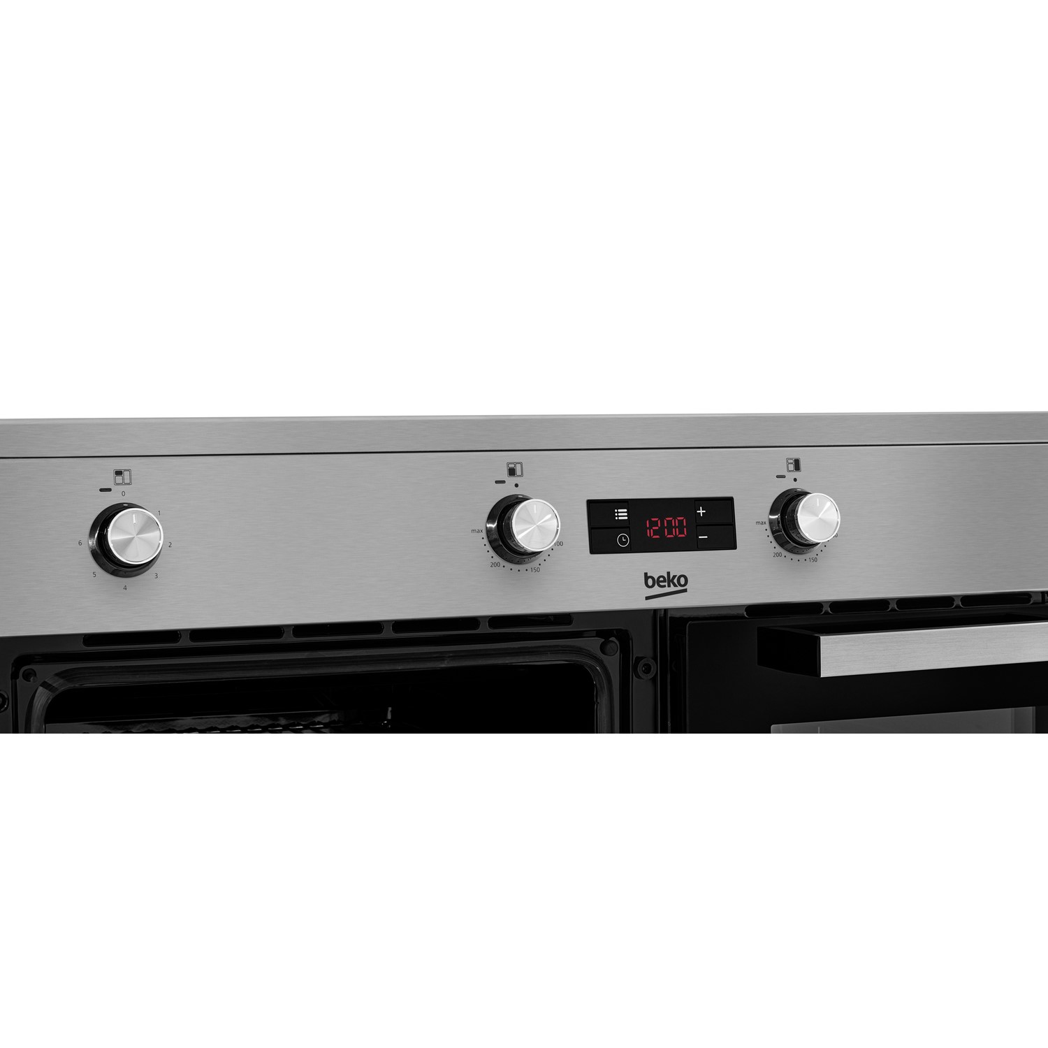 Beko 90cm Electric Induction Range Cooker - Stainless Steel - Image 6
