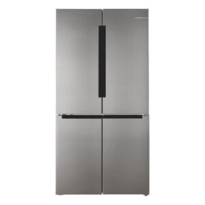 Bosch Series 4 605 Litre Four Door Freestanding Fridge Freezer - EasyClean Stainless Steel