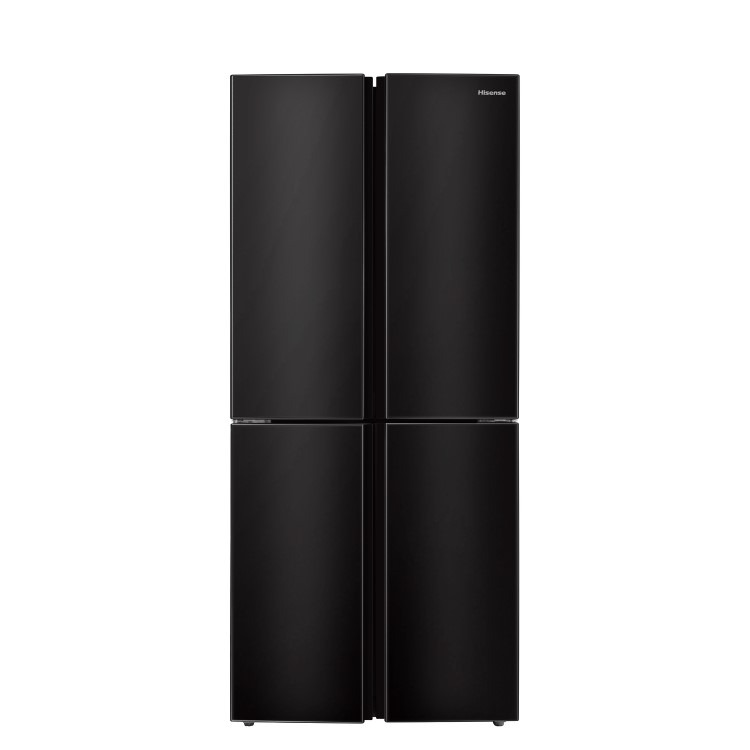 Fridgemaster 427 Litre Four Door American Fridge Freezer - Black - Image 2