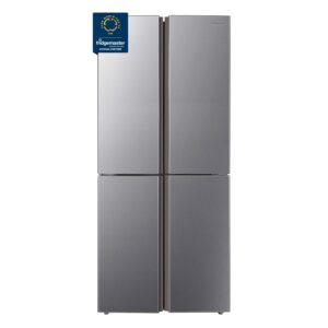 Fridgemaster 427 Litre Four Door American Fridge Freezer - Silver