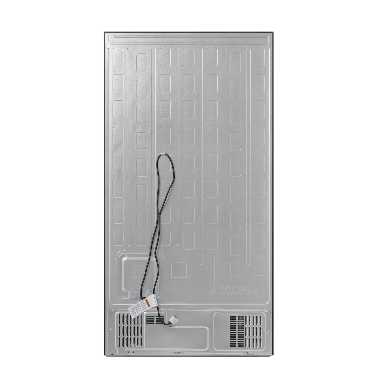 Fridgemaster 519 Litre Side-By-Side American Fridge Freezer - Silver - Image 8