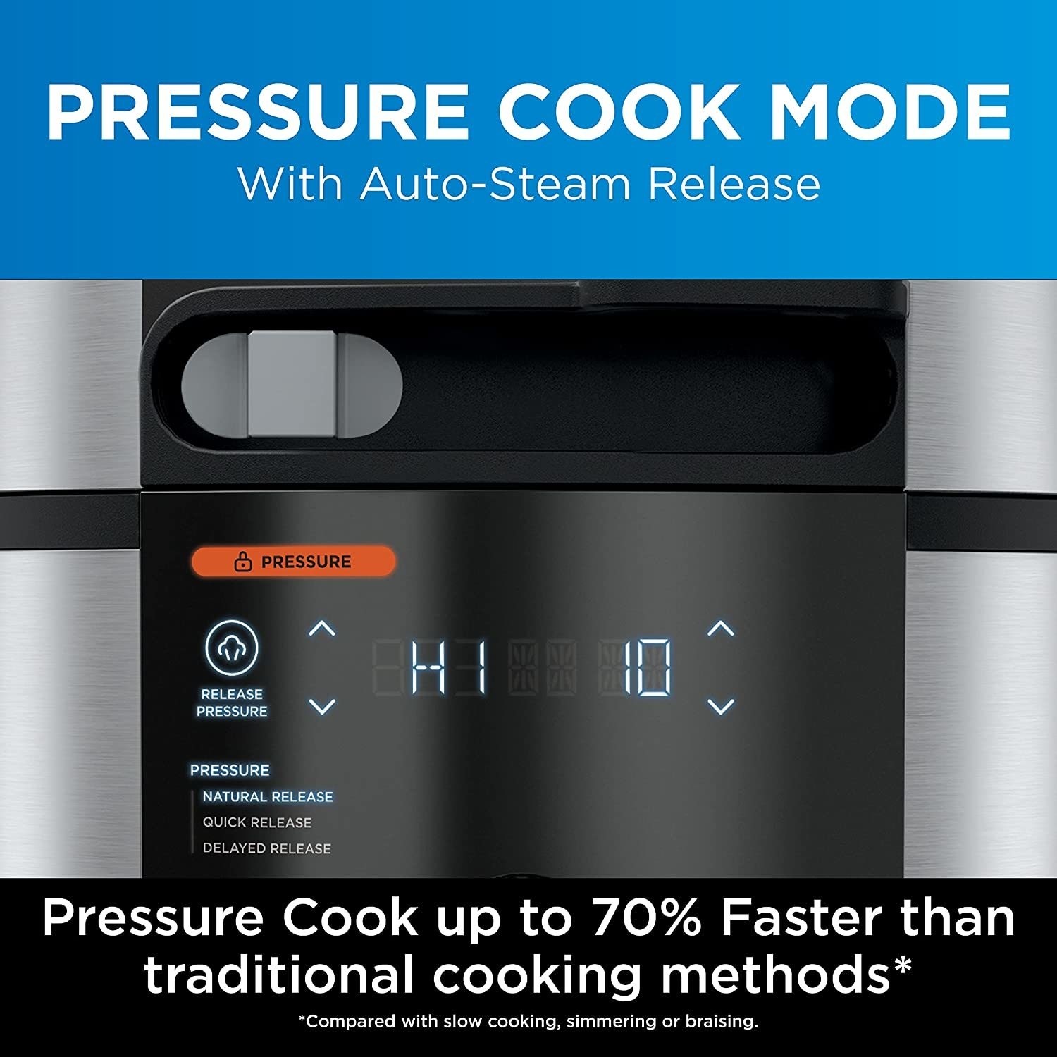 Refurbished Ninja OL550UK Foodi 11-in-1 6L SmartLid Multi-Cooker & Air Fryer - Image 7